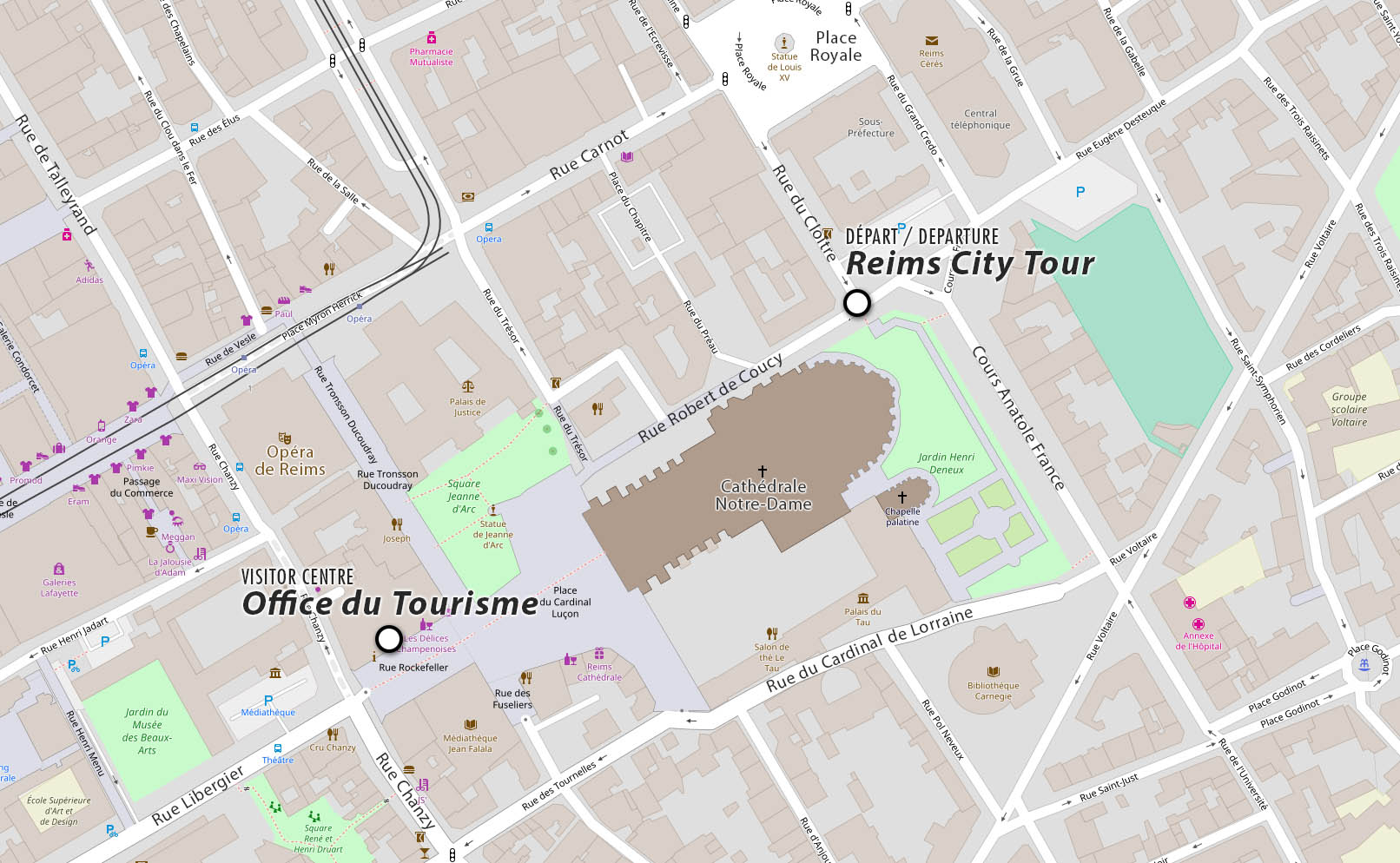 Plan d'accès / Access map